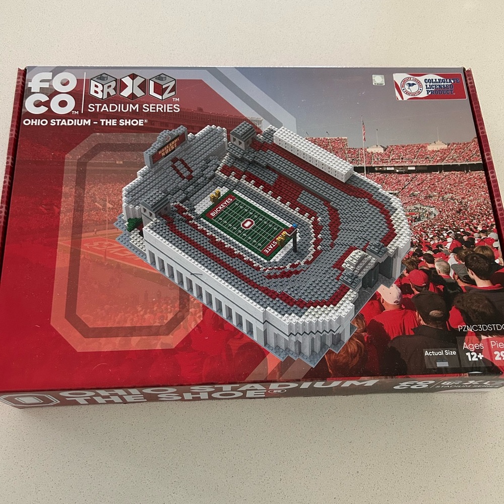 Ohio State Stadium - The Shoe Building Set Brand New